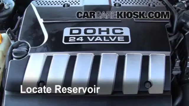 2004 Suzuki Verona LX 2.5L 6 Cyl. Líquido limpiaparabrisas Agregar líquido